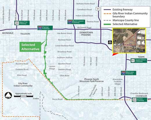 freeway map.